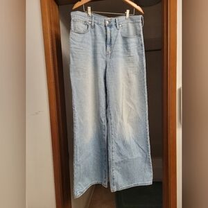 Madewell Superwide Leg Jeans size 30